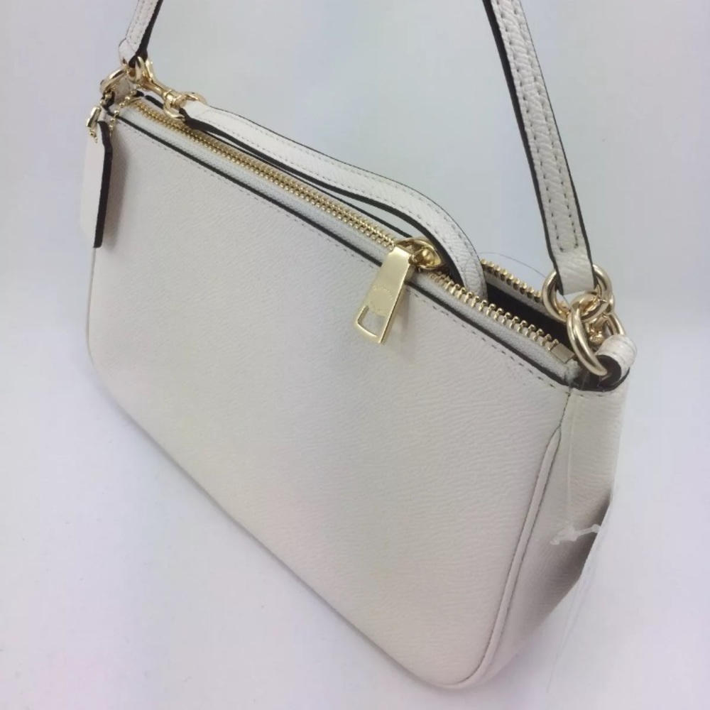 SOLDβοΈAuthentic COACH white/cream/Gold Crossbody - Picture 8 of 8